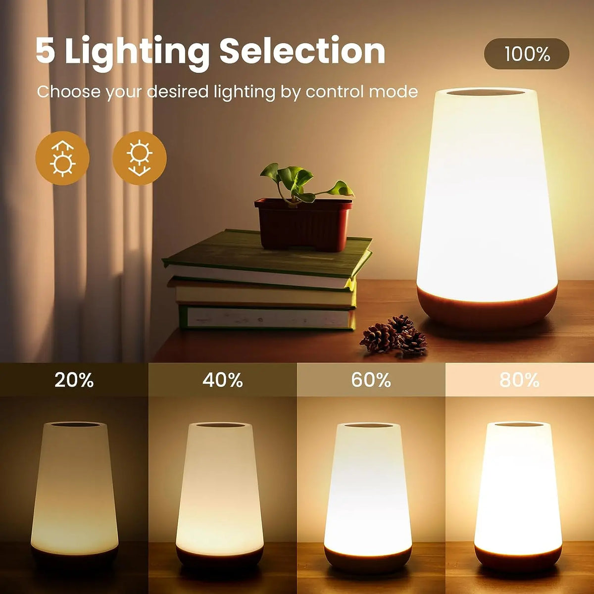 Colorful Touch Night Light