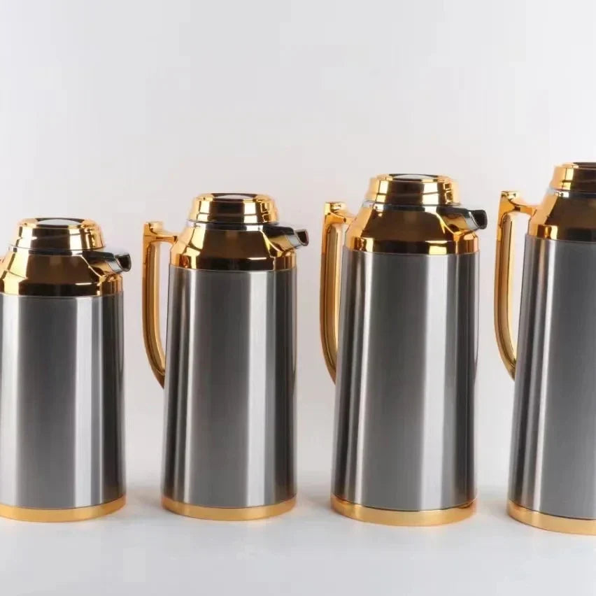 Elegant Gold Vacuum Thermos