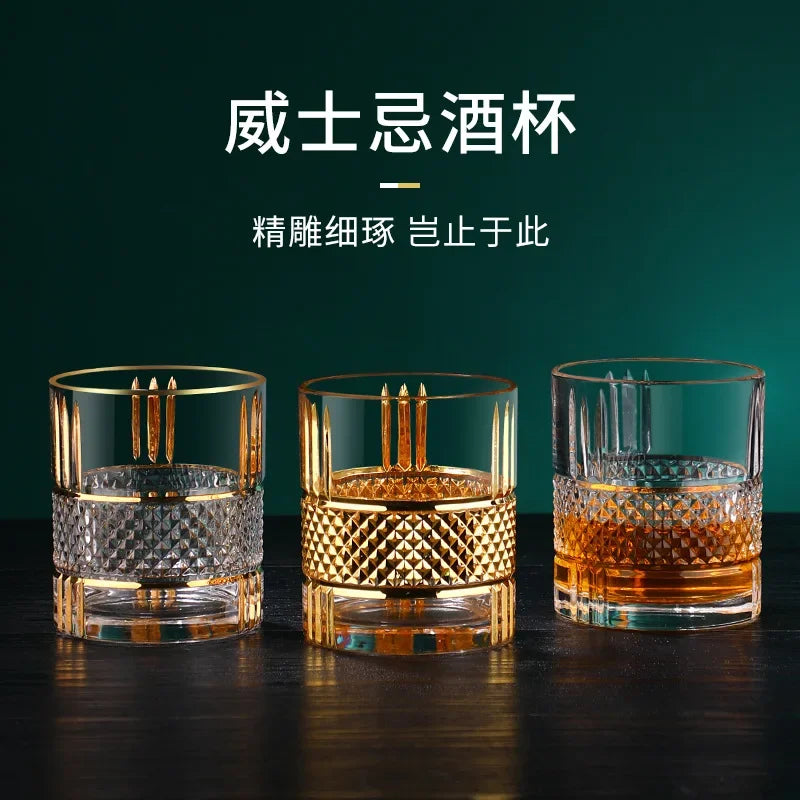 Elegant European Whiskey Glass