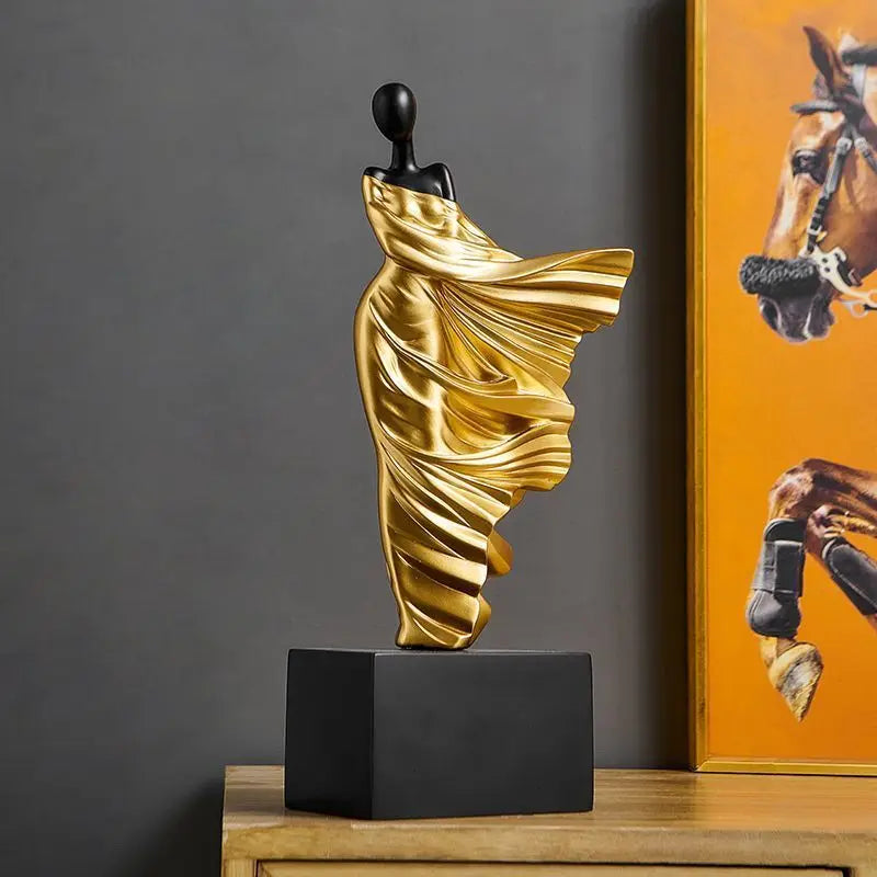 Elegant Abstract Female Sculpture