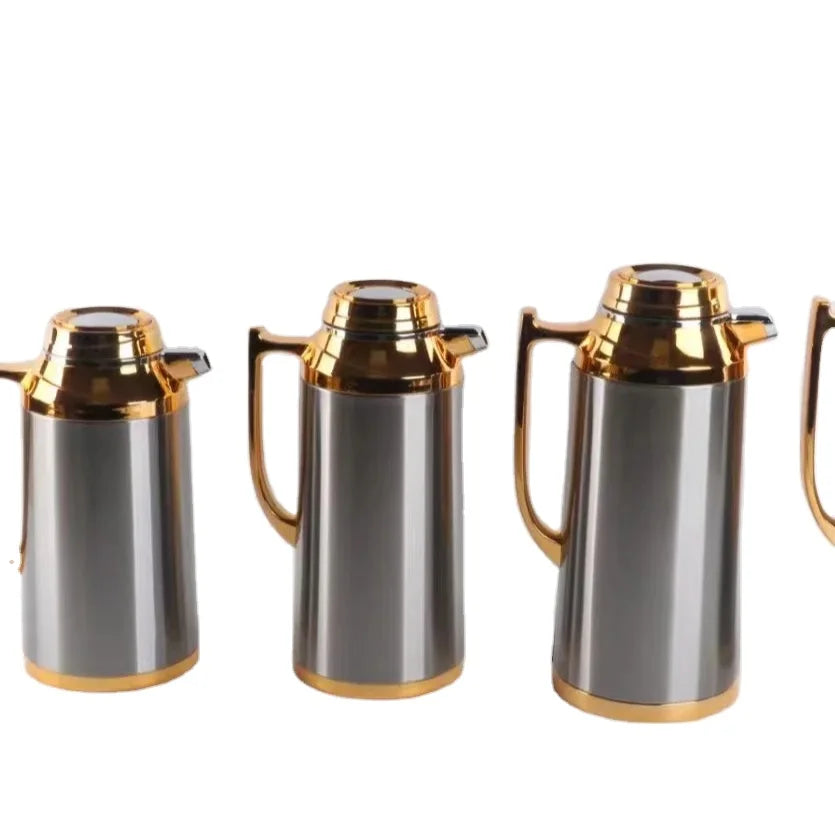 Elegant Gold Vacuum Thermos