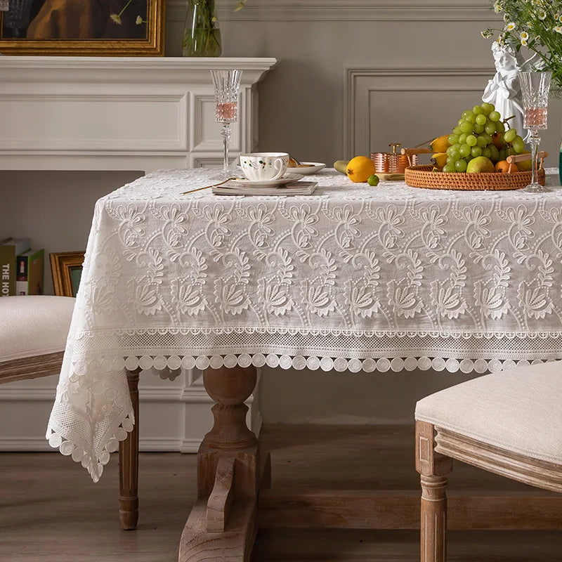 Elegant Lace Tablecloth