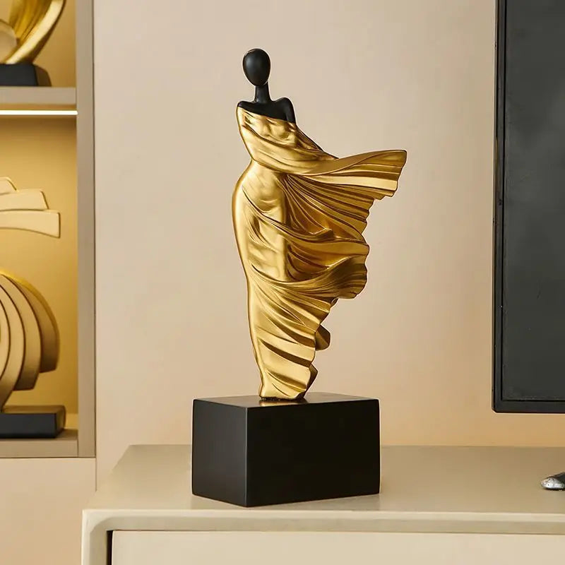 Elegant Abstract Female Sculpture