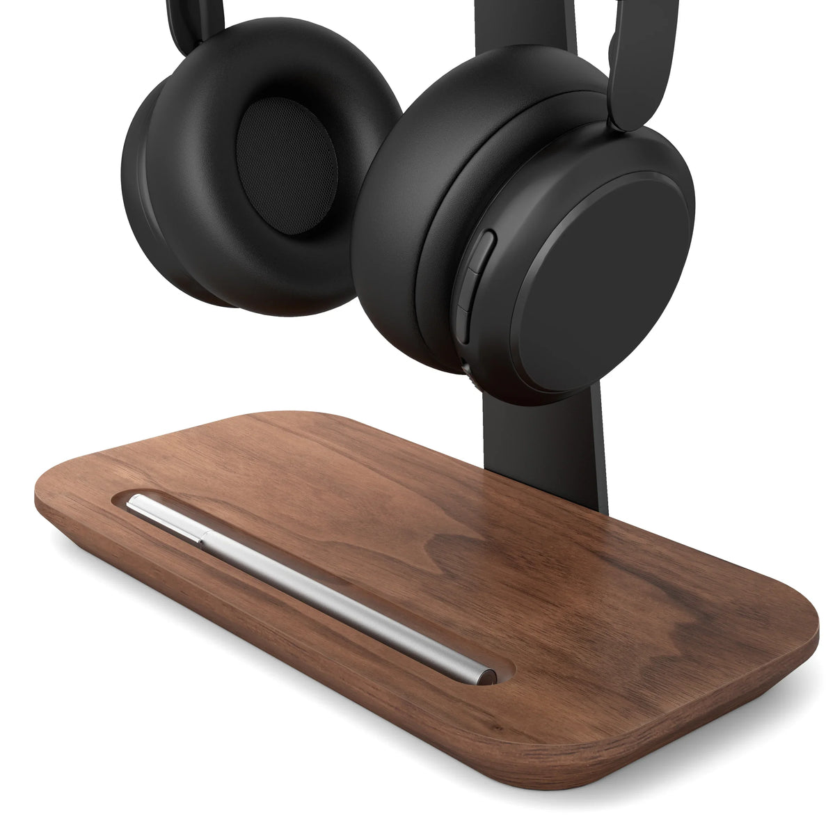 Elegant Wooden Headphone Stand
