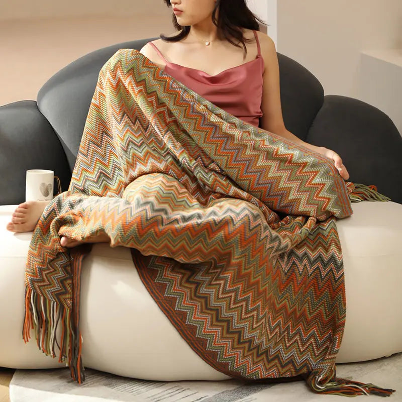 Bohemian Cozy Blanket