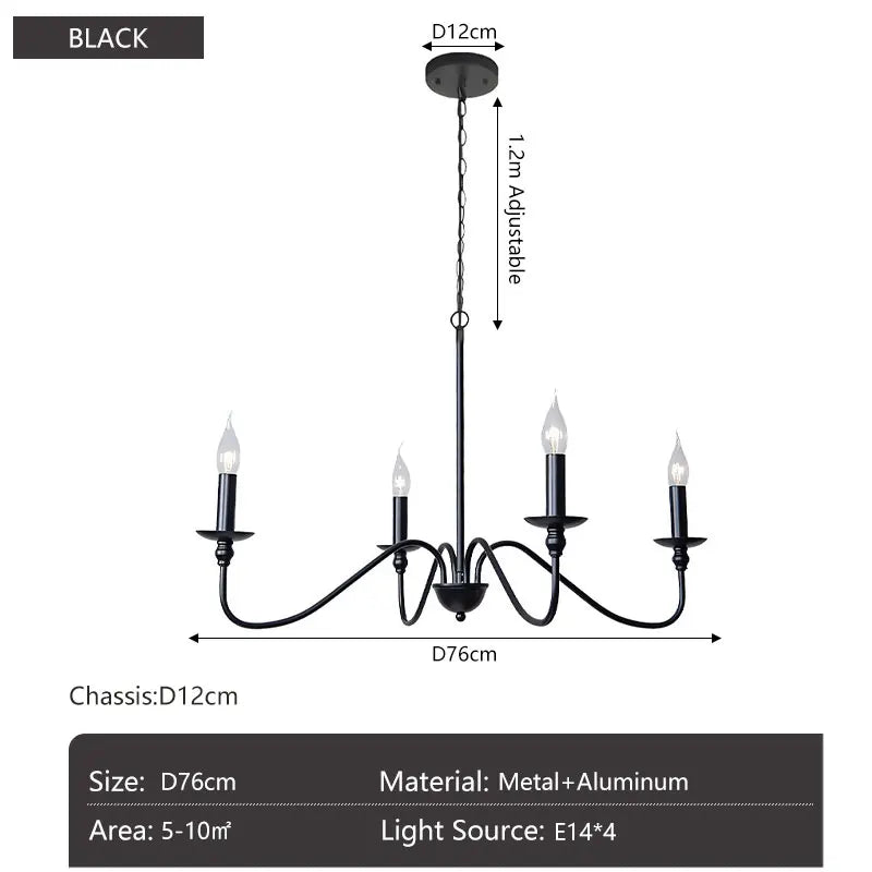 Elegant Vintage Chandelier