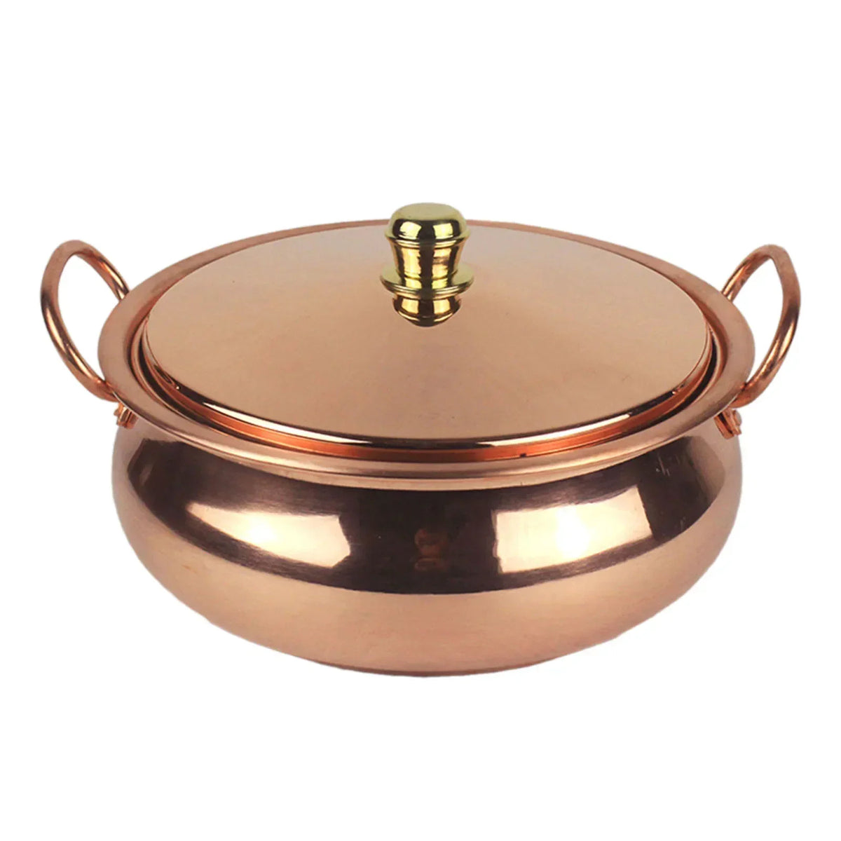 Elegant Copper Cookware Set