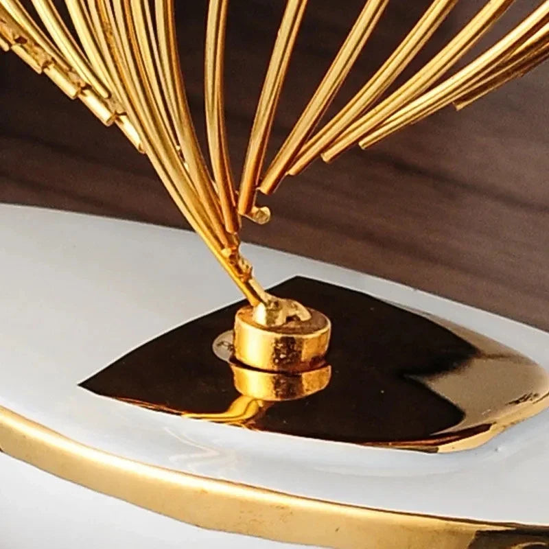 Elegant Abstract Ceramic Sculpture