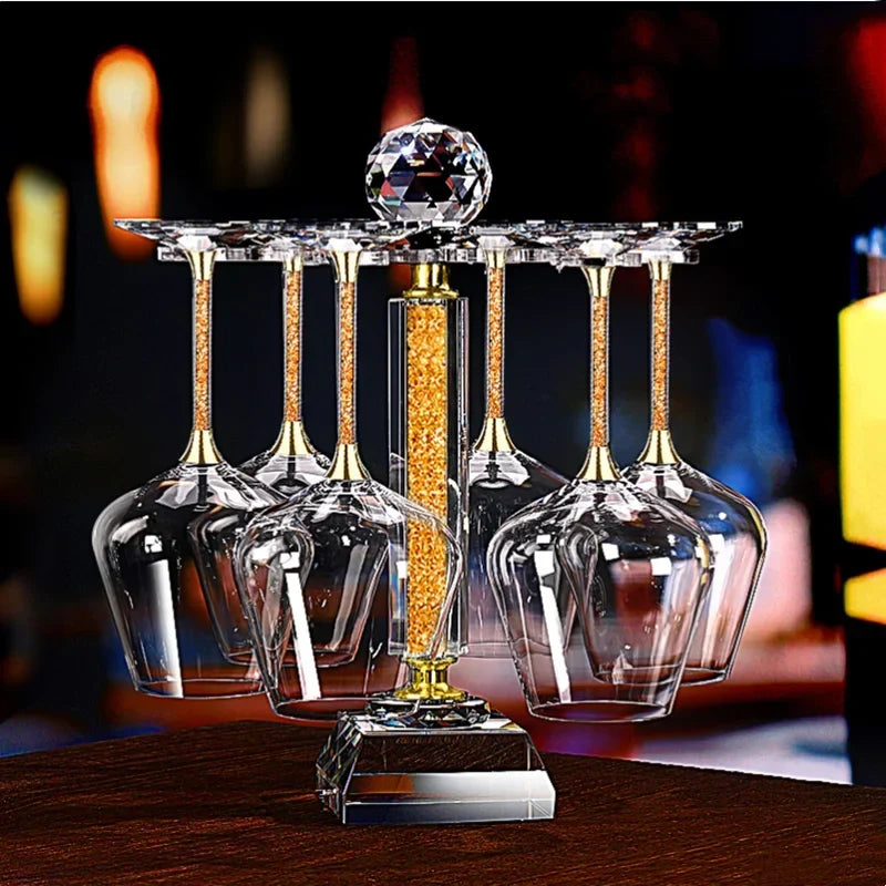 Elegant Crystal Wine Set