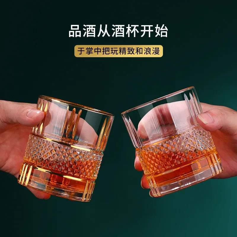 Elegant European Whiskey Glass