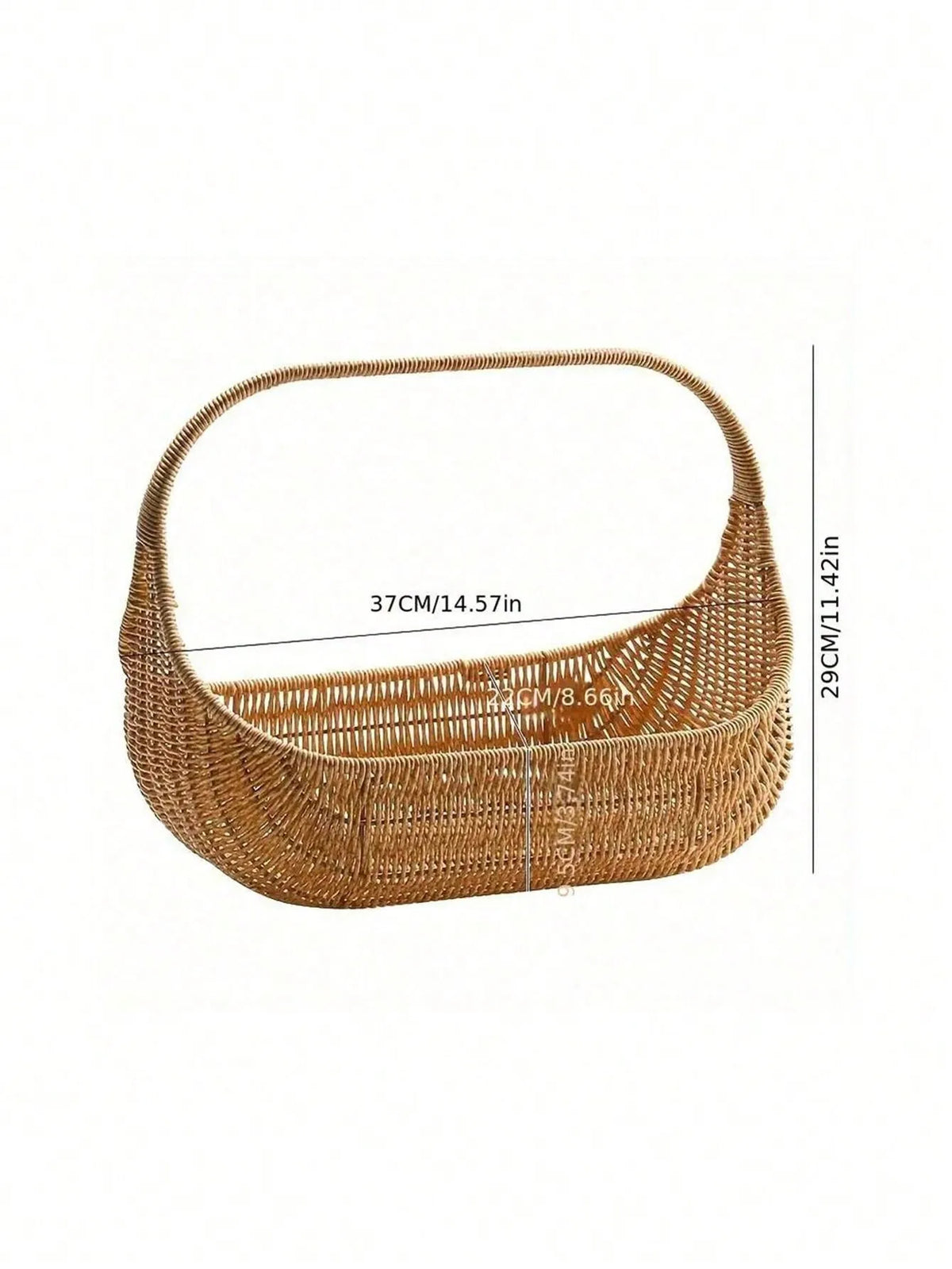 Elegant Bamboo Picnic Basket