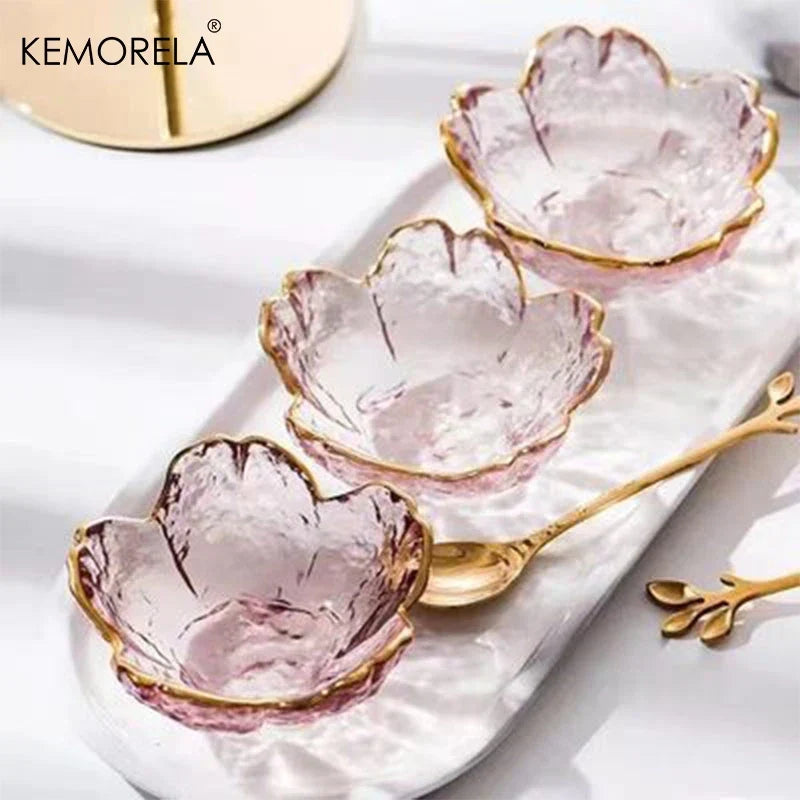 Sakura Glass Dessert Bowl