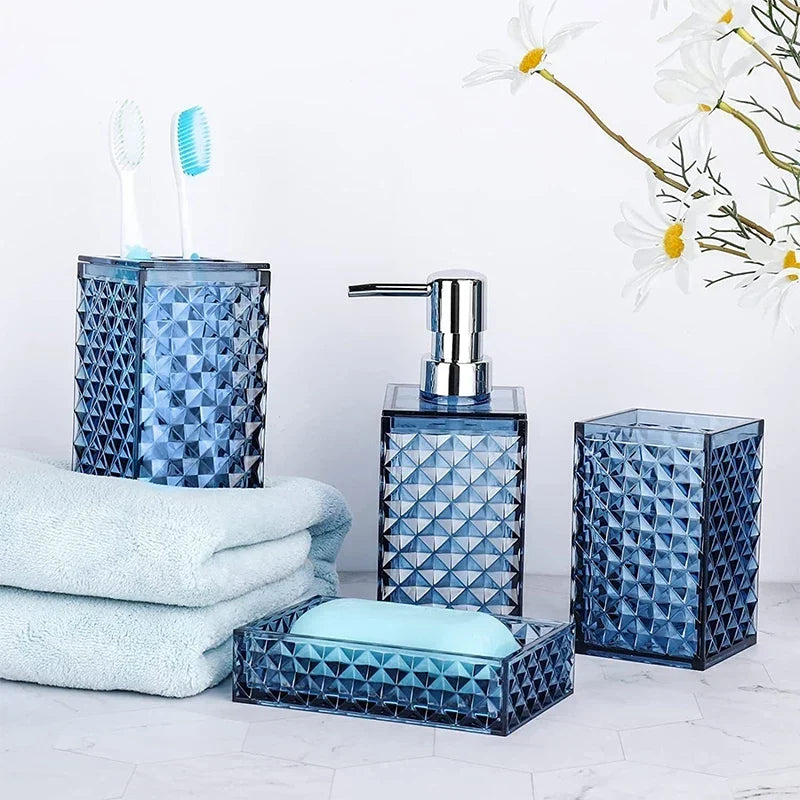 Elegant Bathroom Accessory Set