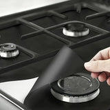4-Piece Reusable Gas Hob Protectors | Non-Stick, Washable & Heat-Resistant