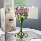 Medieval Elegance Crystal Goblet Set