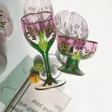 Medieval Elegance Crystal Goblet Set