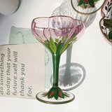 Medieval Elegance Crystal Goblet Set