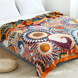 Boho Cotton Throw Blanket