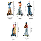 Abstract Musician Resin Statue