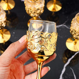 Golden Nordic Wine Goblet