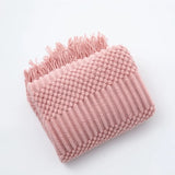 Cozy Knit Throw Blanket