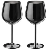 Elegant Stainless Steel Wine Goblet