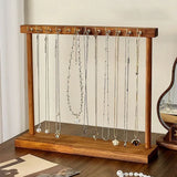 Elegant Wood Jewelry Organizer