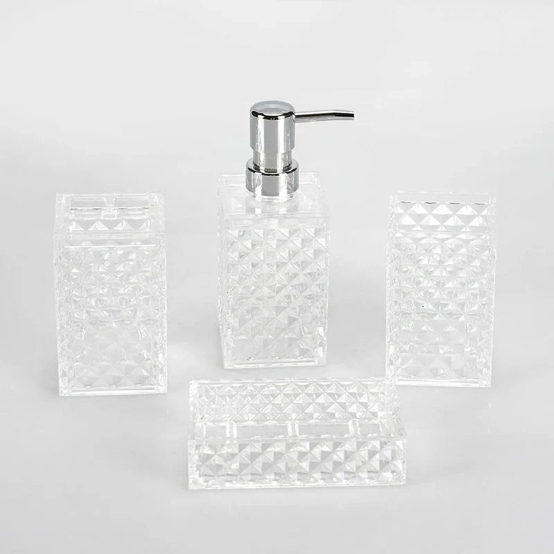 Elegant Bathroom Accessory Set
