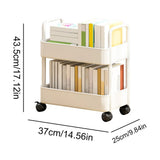 Compact Rolling Storage Cart