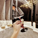 Elegant Crystal Wine Glass Set 720ml