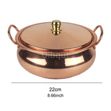 Elegant Copper Cookware Set