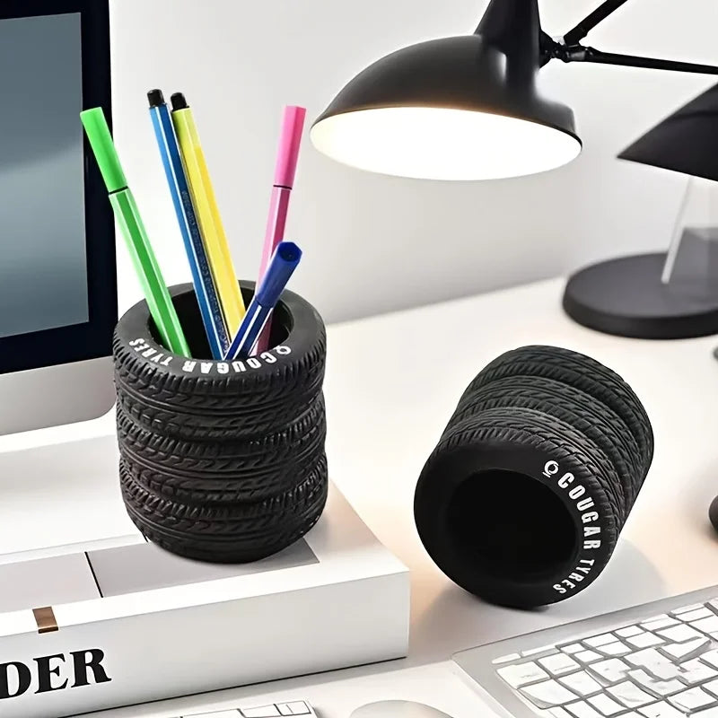 Tire Pen Holder Organizer