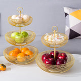 Elegant Multi-Tier Fruit Basket