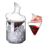 Elegant Crystal Wine Decanter Set