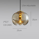 Elegant Glass Pendant Light