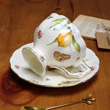 Lemon Blossom Ceramic Tea Set