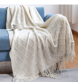 Cozy Knit Throw Blanket