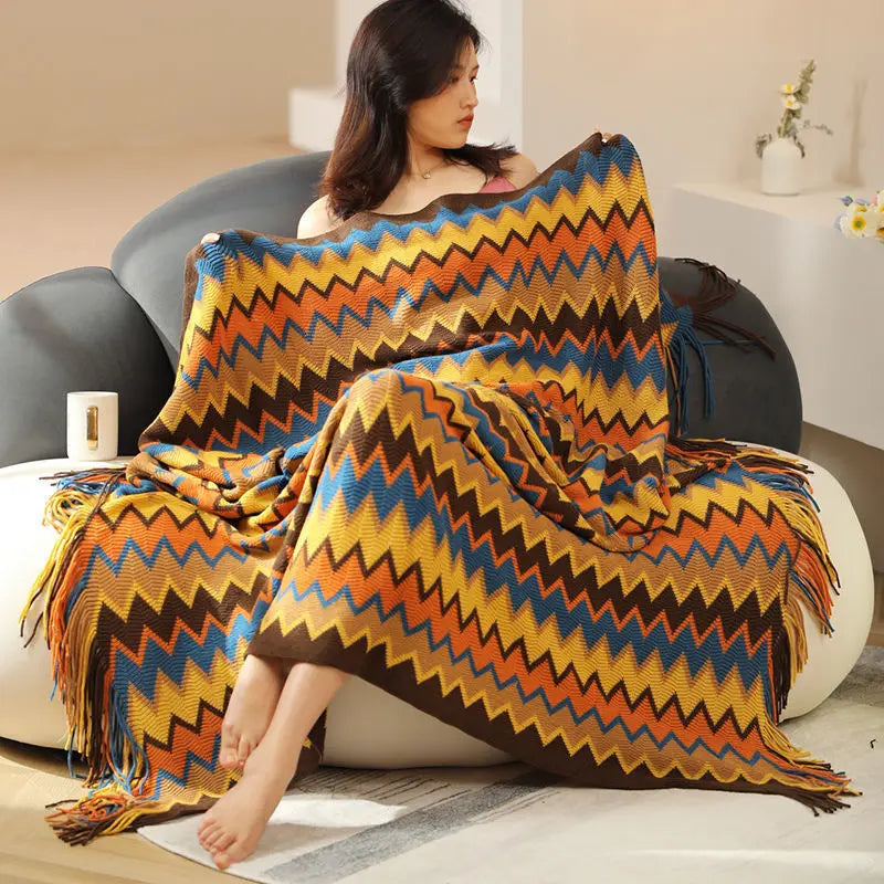 Bohemian Cozy Blanket