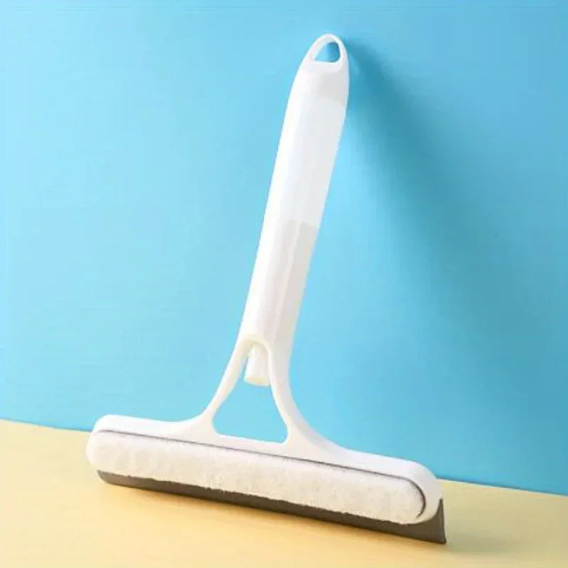 3-in-1 Window Cleaning Tool with Built-In Spray and Squeegee