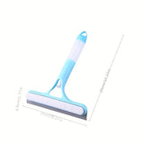 3-in-1 Window Cleaning Tool with Built-In Spray and Squeegee