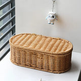 Boho Rattan Storage Basket