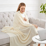 Cozy Knit Throw Blanket