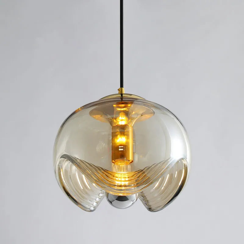 Elegant Glass Pendant Light