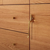 Elegant Brass Nordic Drawer Handle