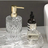 Elegant Glass Soap Dispenser 400ml