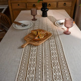 Bohemian Crochet Tablecloth