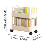 Compact Rolling Storage Cart