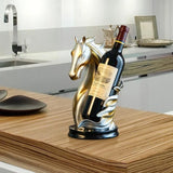Elegant Horse Wine Holder