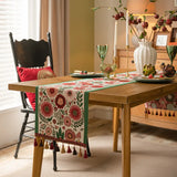 Vintage Floral Table Runner