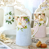 Elegant Floral Porcelain Teapot Set